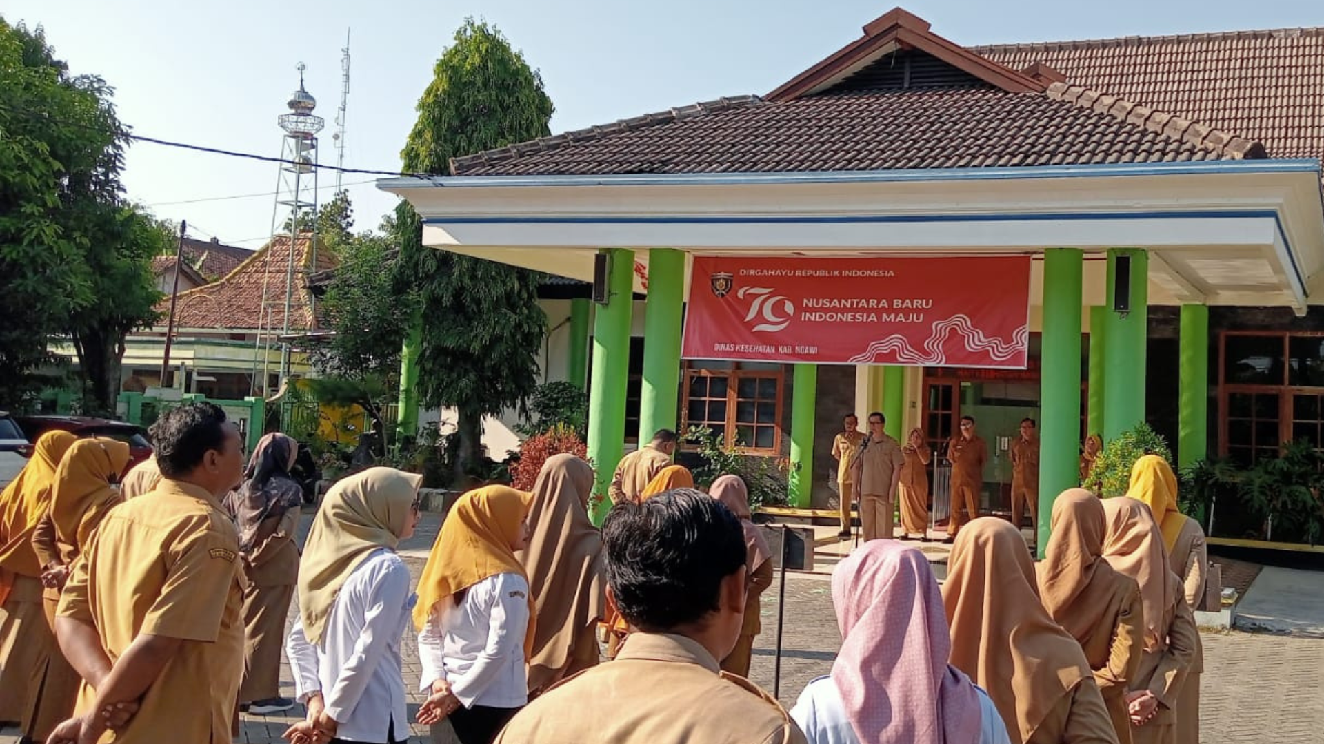 Apel Pagi dan Serah Terima Kendaraan Operasional