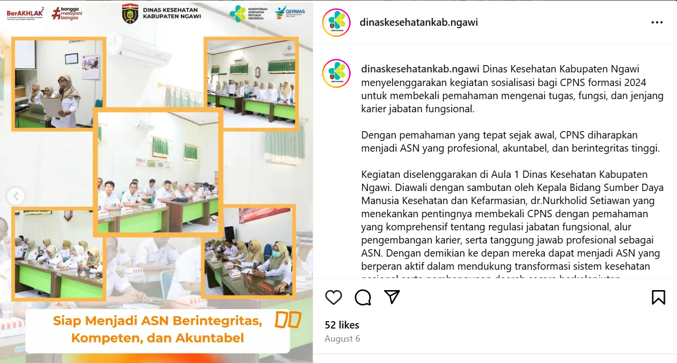 Sosialisasi untuk CPNS Formasi 2024